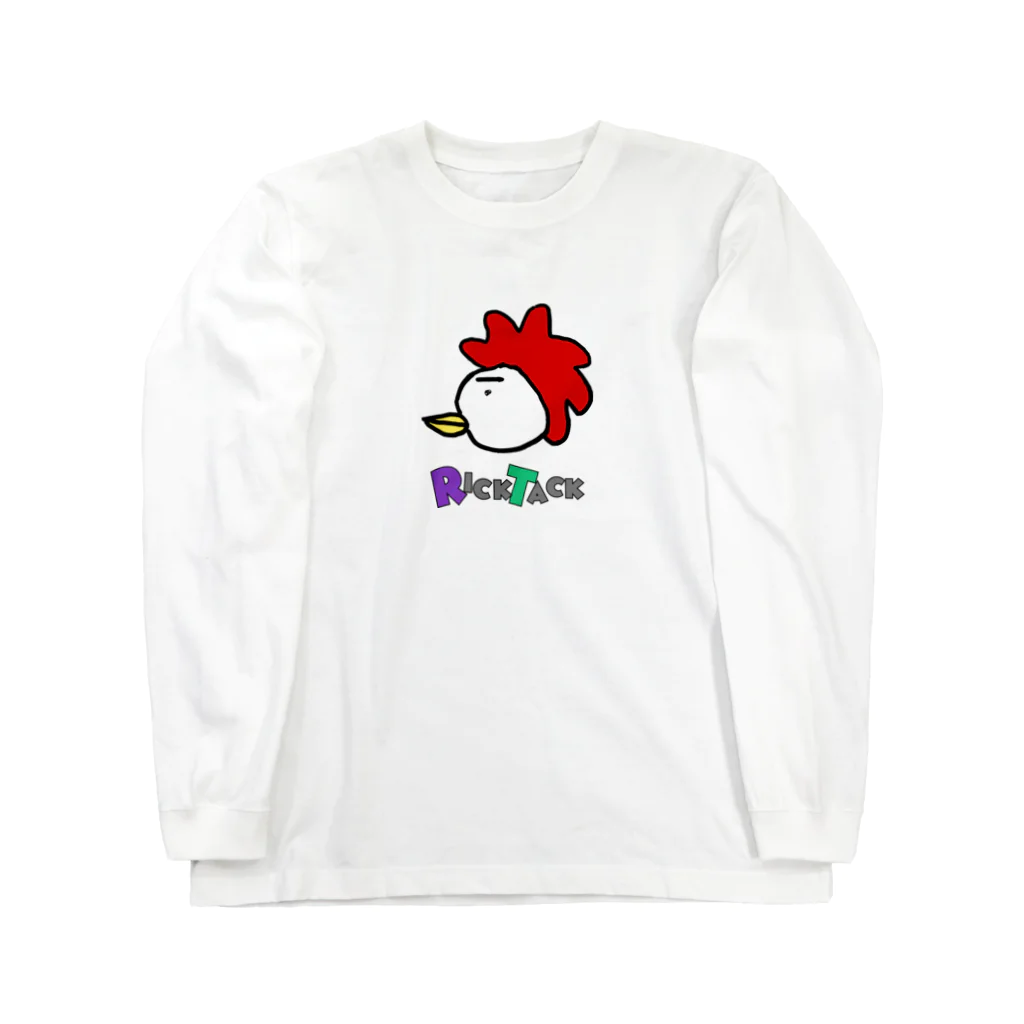 RICKTACKのRick Tack  ニワトリロゴ 【  メンズ＆レディース 】 Long Sleeve T-Shirt