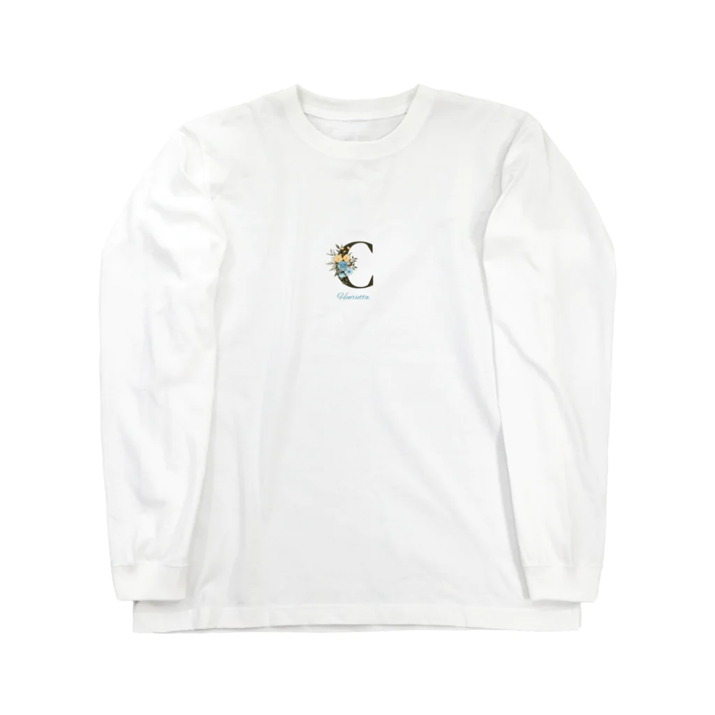 KOTORINO_のアルファベットシリーズ＜C＞ Long Sleeve T-Shirt