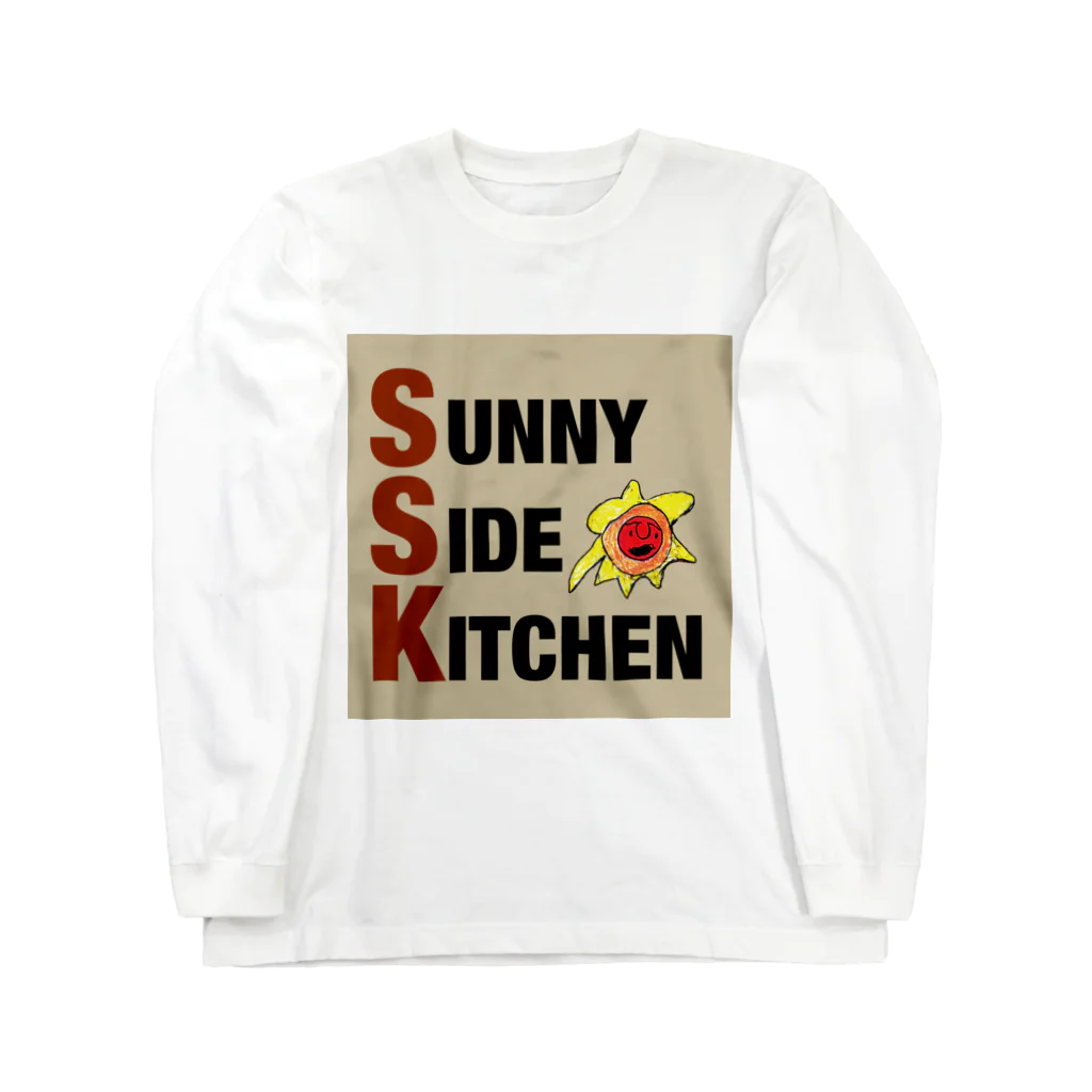 yokayokasのSUNNY SIDE KITCHEN ロングスリーブTシャツ