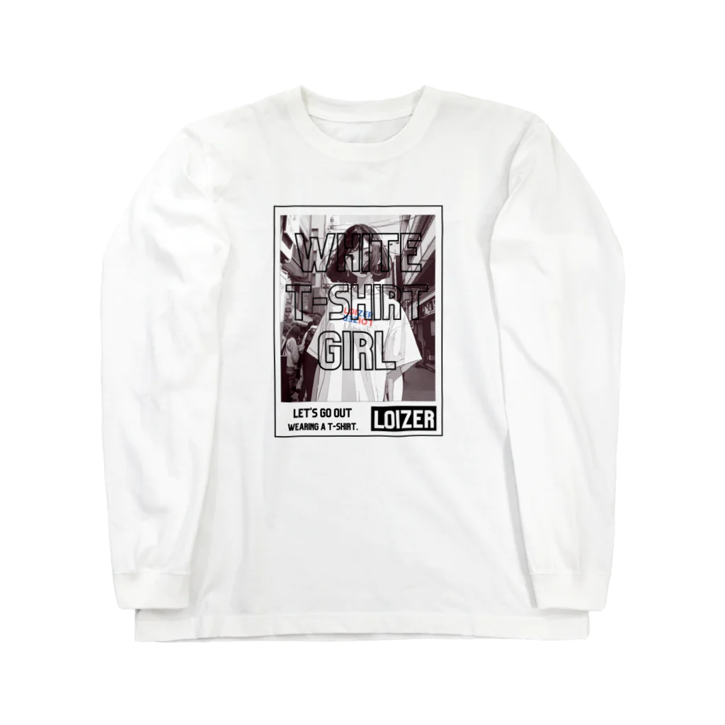 LOIZER shopのT-shirt girl Long Sleeve T-Shirt