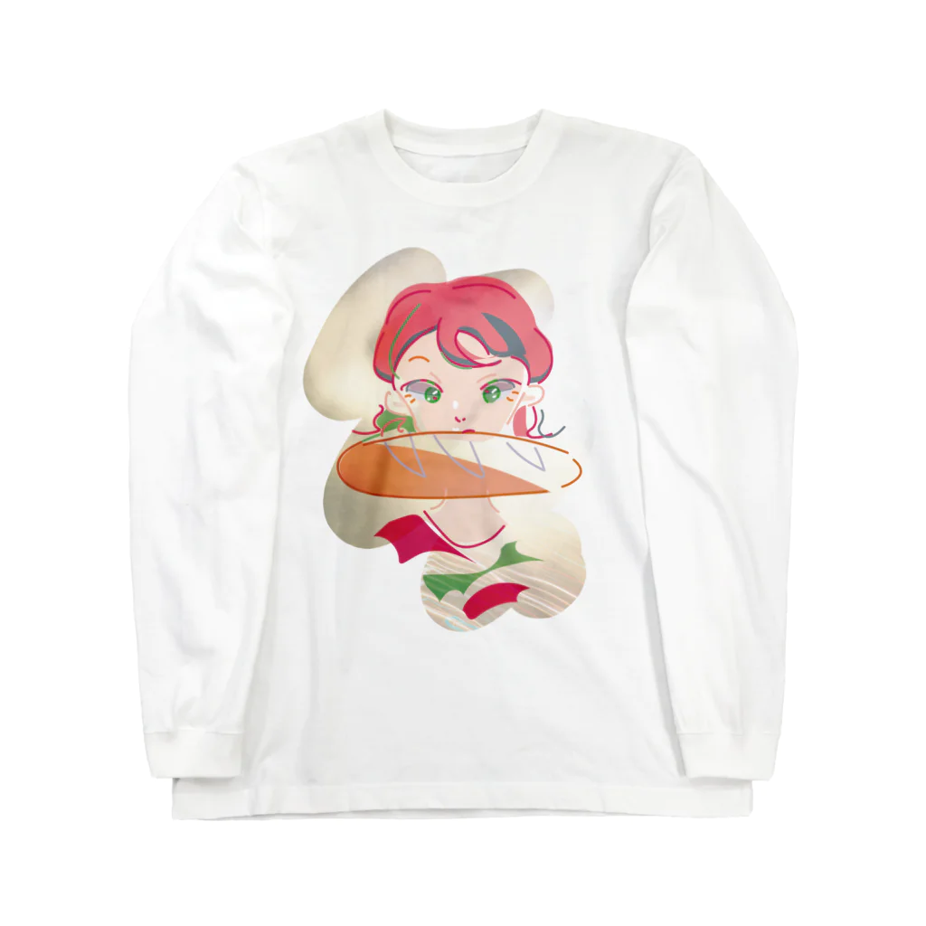 utouto_petalのフランスパン Long Sleeve T-Shirt