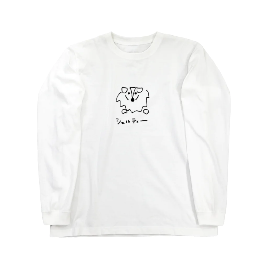 oneko-buのシェルティー Long Sleeve T-Shirt