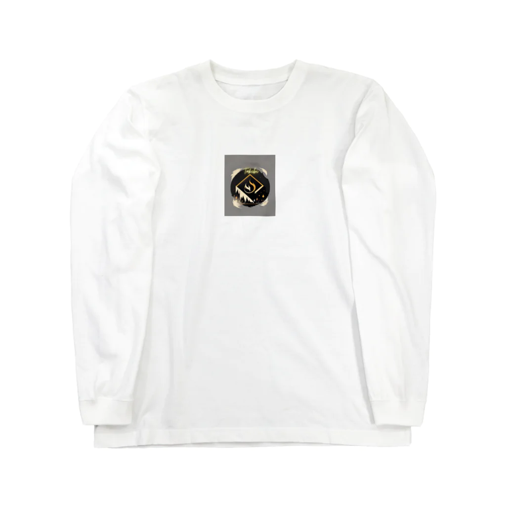 ルーム7Rのアウトドアシリーズ　焚き火Takibi Long Sleeve T-Shirt