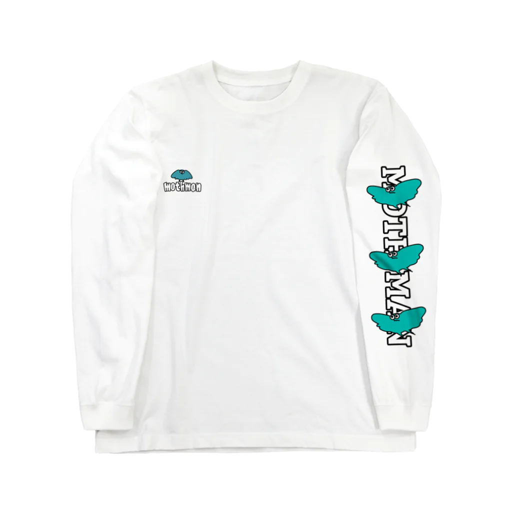 だんごむしちぁんのモスマン　ロングTシャツ Long Sleeve T-Shirt