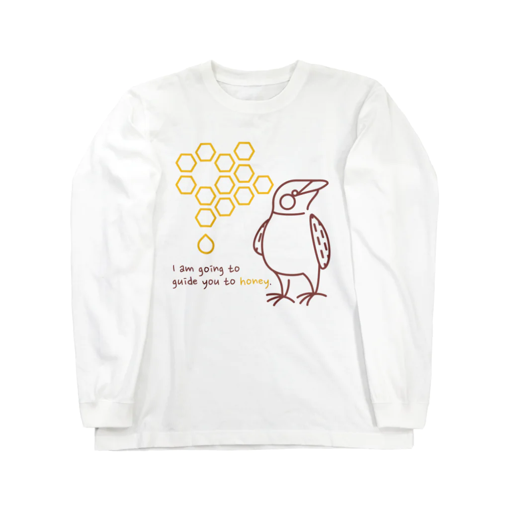 kh.wildlifeのhoney guide Long Sleeve T-Shirt