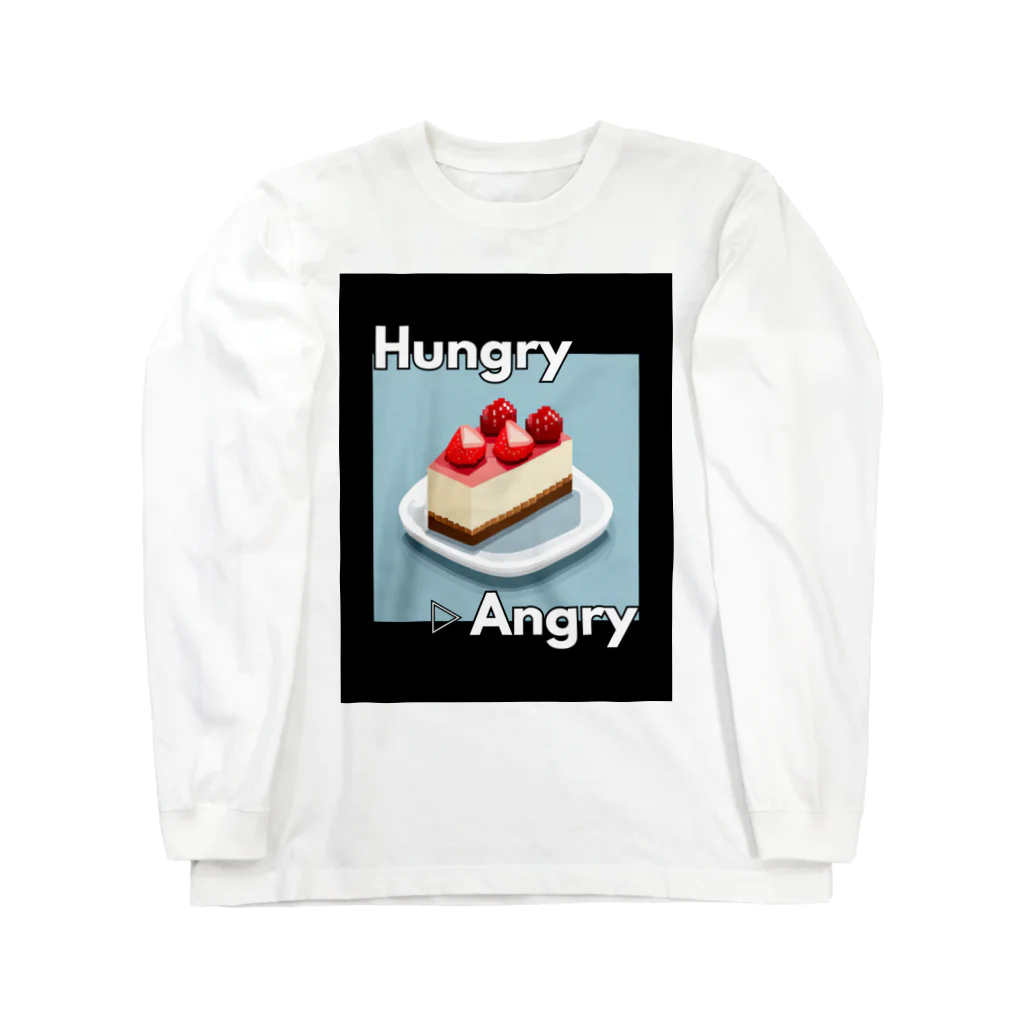 hAngryの【NYチーズケーキ】hAngry Long Sleeve T-Shirt
