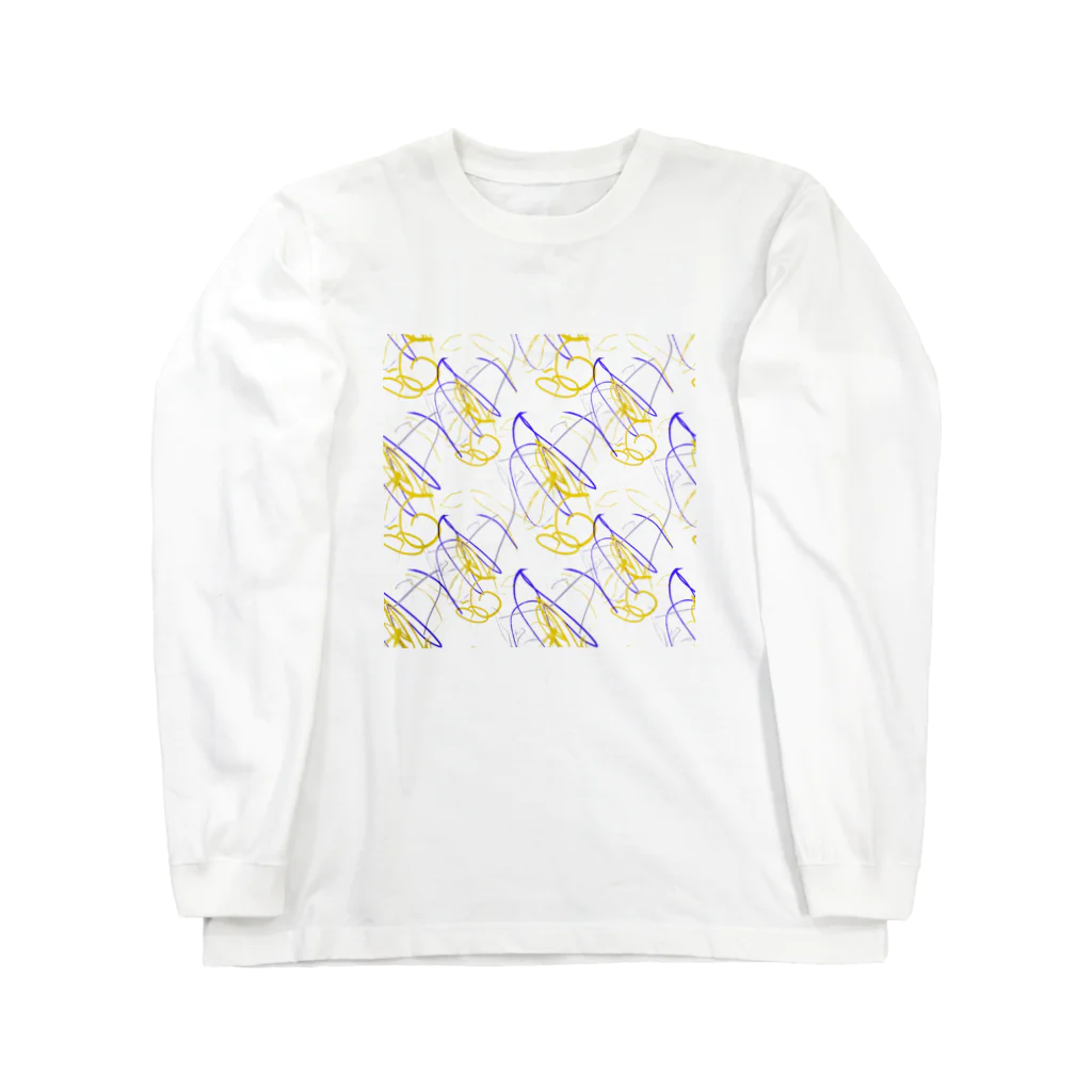 Rくん(落書きアート)の落書きNo.9 Long Sleeve T-Shirt