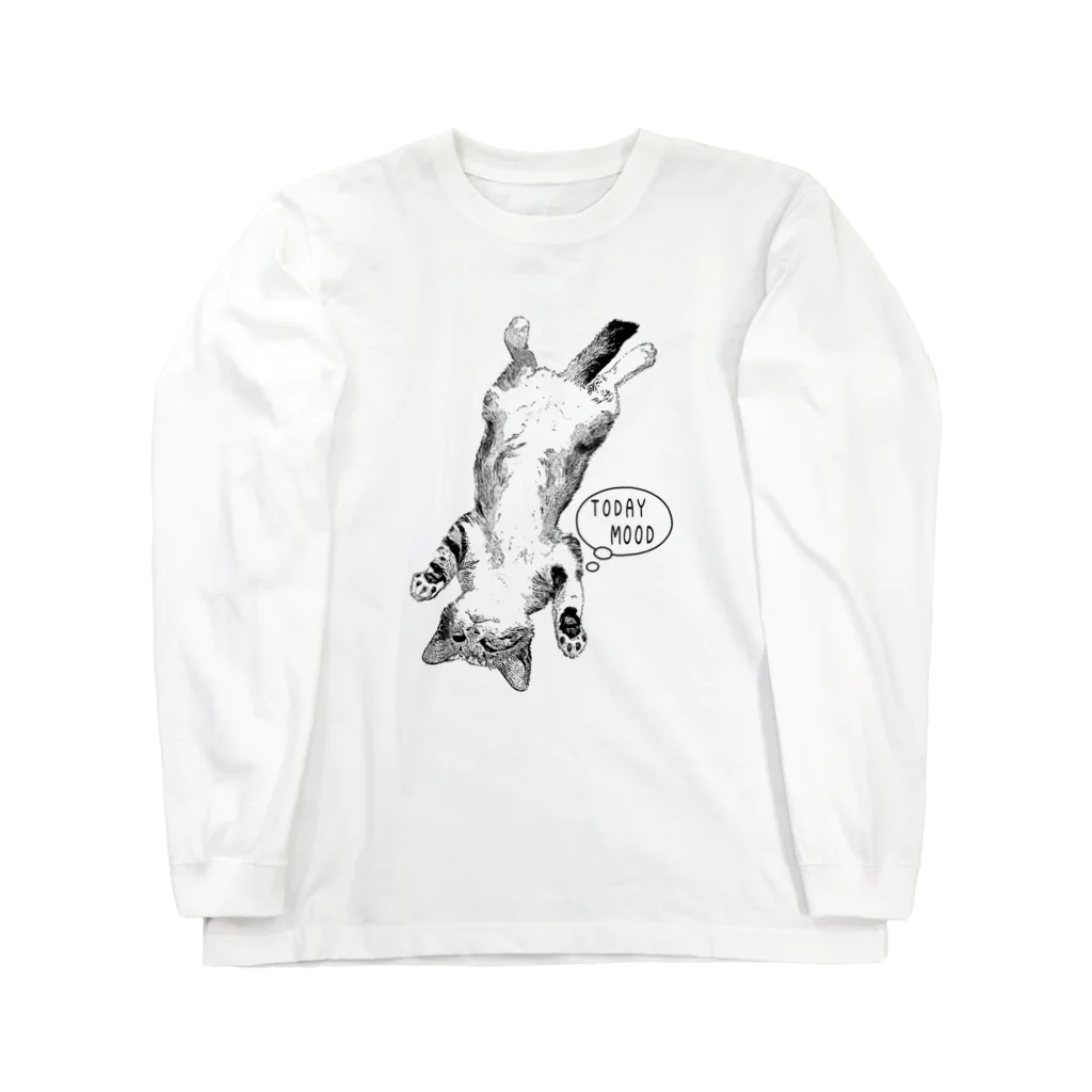 mitsuru artworkのTODAY MOOD Long Sleeve T-Shirt