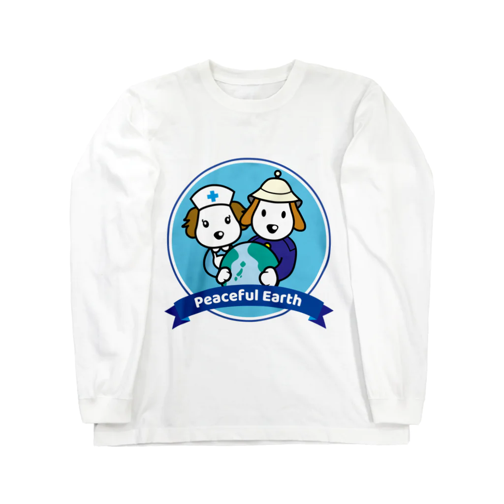 Link Creation online SHOPのPeaceful Earth Long Sleeve T-Shirt