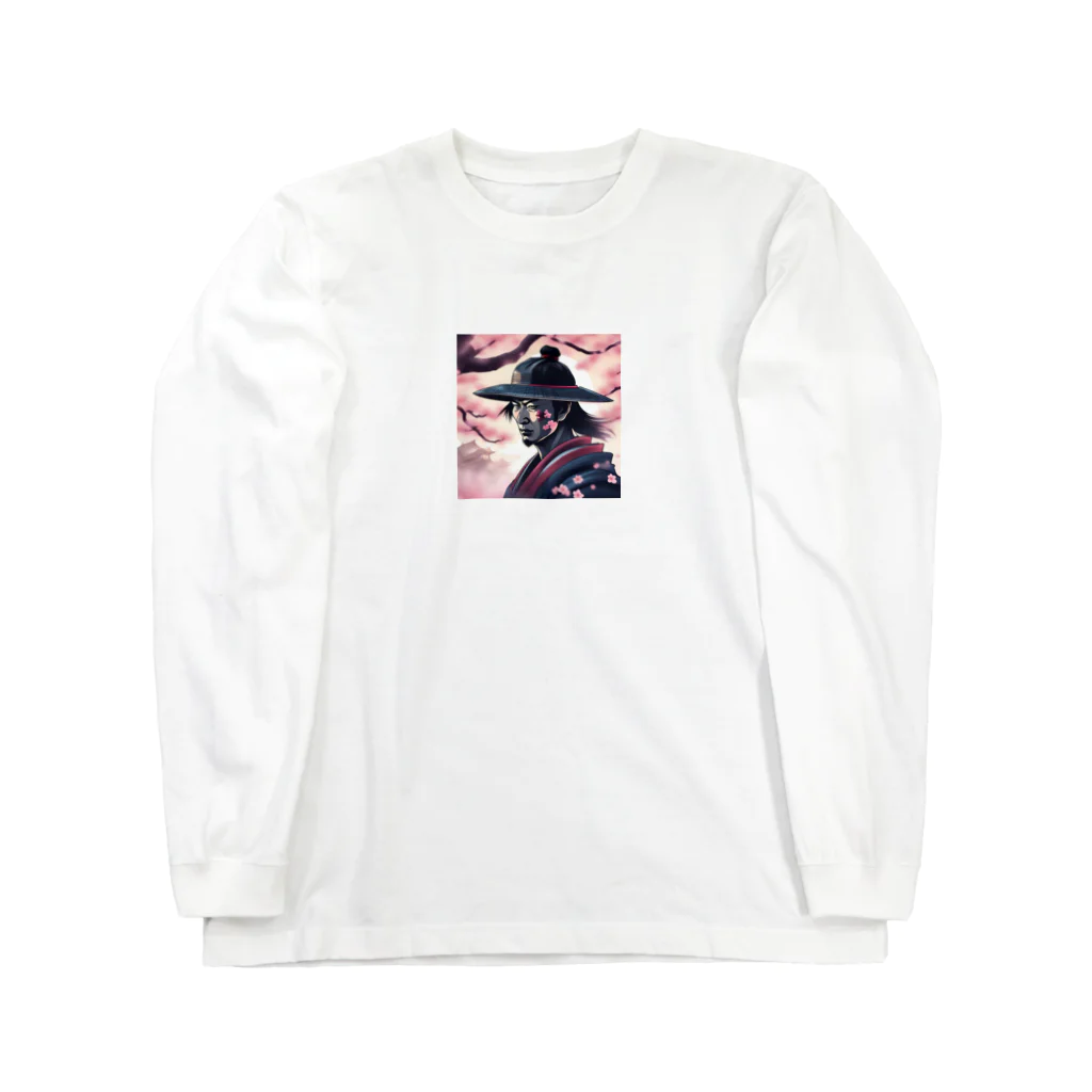 samurai-isの桜とサムライ Long Sleeve T-Shirt