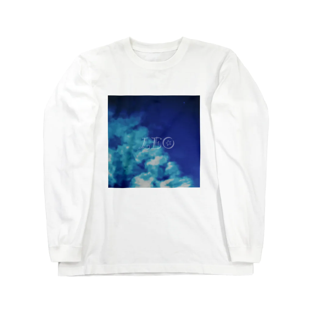 しし座の方角の青い空。 Long Sleeve T-Shirt