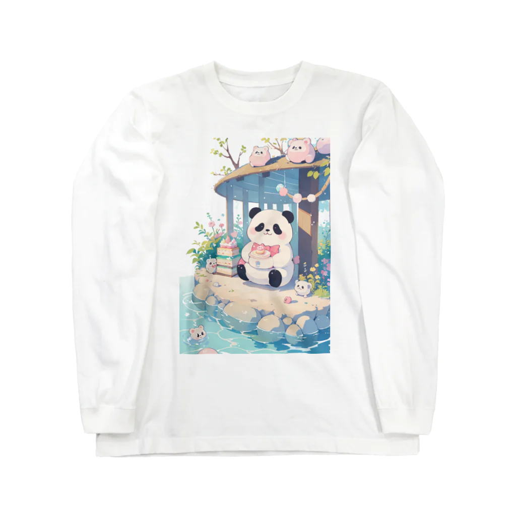 天乃鯱のパンダケーキ5 Long Sleeve T-Shirt