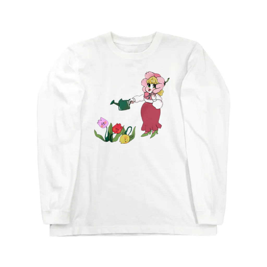 おしゃべりココのおしゃべりココちゃんのモーニングルーティンⅡ Long Sleeve T-Shirt