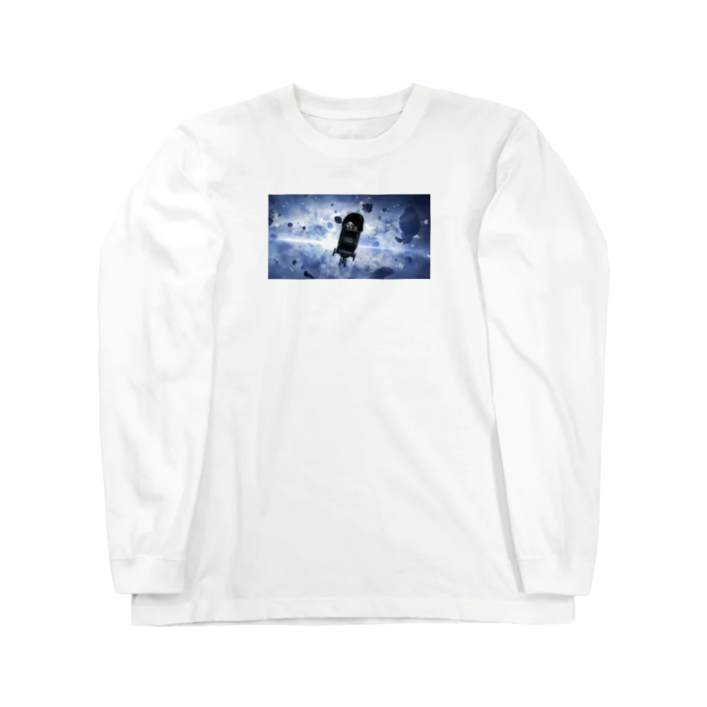 sallyllasのspaceman TEN ロングスリーブTシャツ