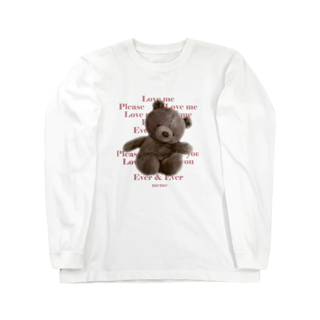 メメくんのグッズ♡のmemeくん♡ Long Sleeve T-Shirt