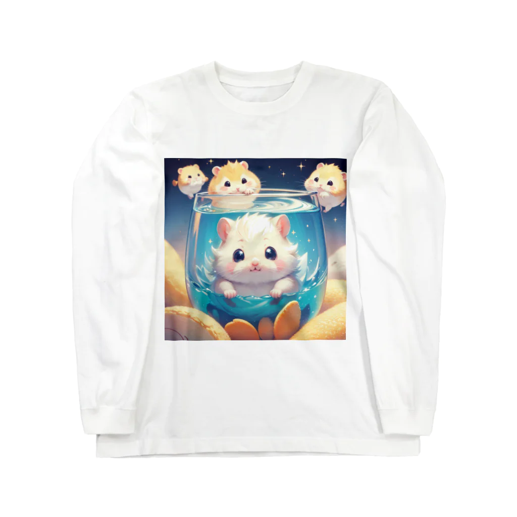 ふるふるアニマルのふるふるハムスター第三弾！ Long Sleeve T-Shirt