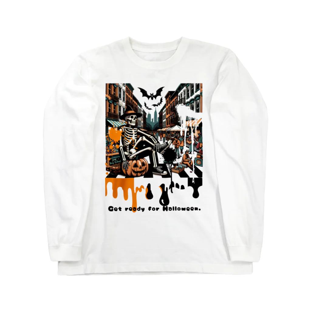 じょいちぃのGet ready for Halloween Long Sleeve T-Shirt