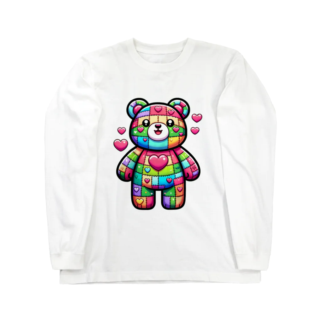 【公式】Colorful Animalsのカラベア ロングスリーブTシャツ