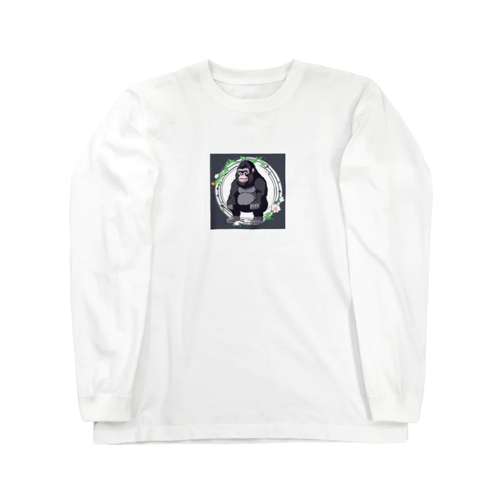 NAO-のゴリラ Long Sleeve T-Shirt