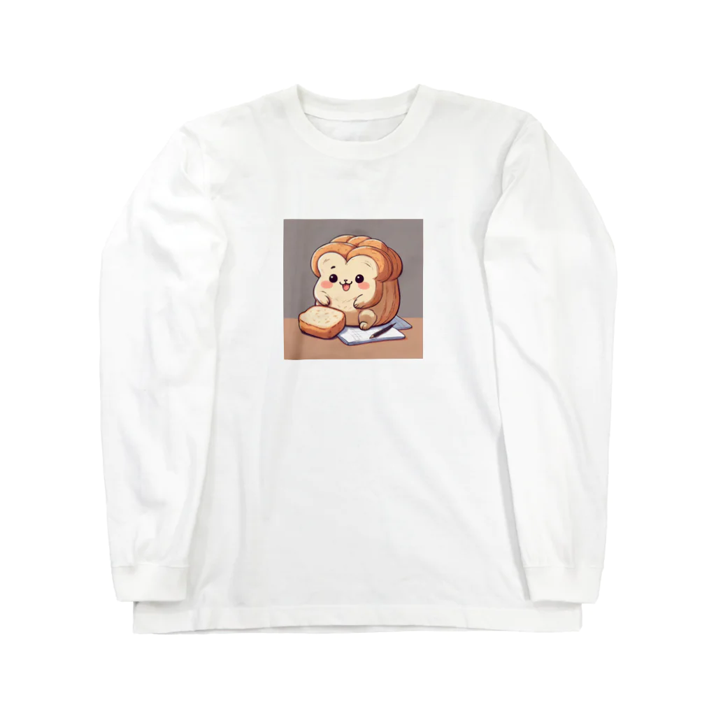 mofu mofu309の食パンポポロ　マドリード　板橋　AJ Long Sleeve T-Shirt