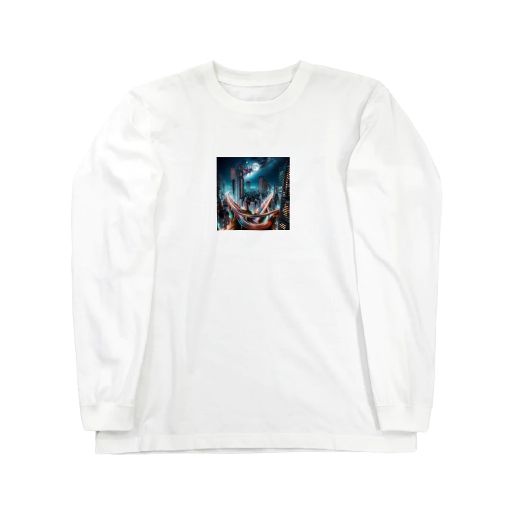 H-Maddyの世界ランドマーク・オデッセイ Long Sleeve T-Shirt