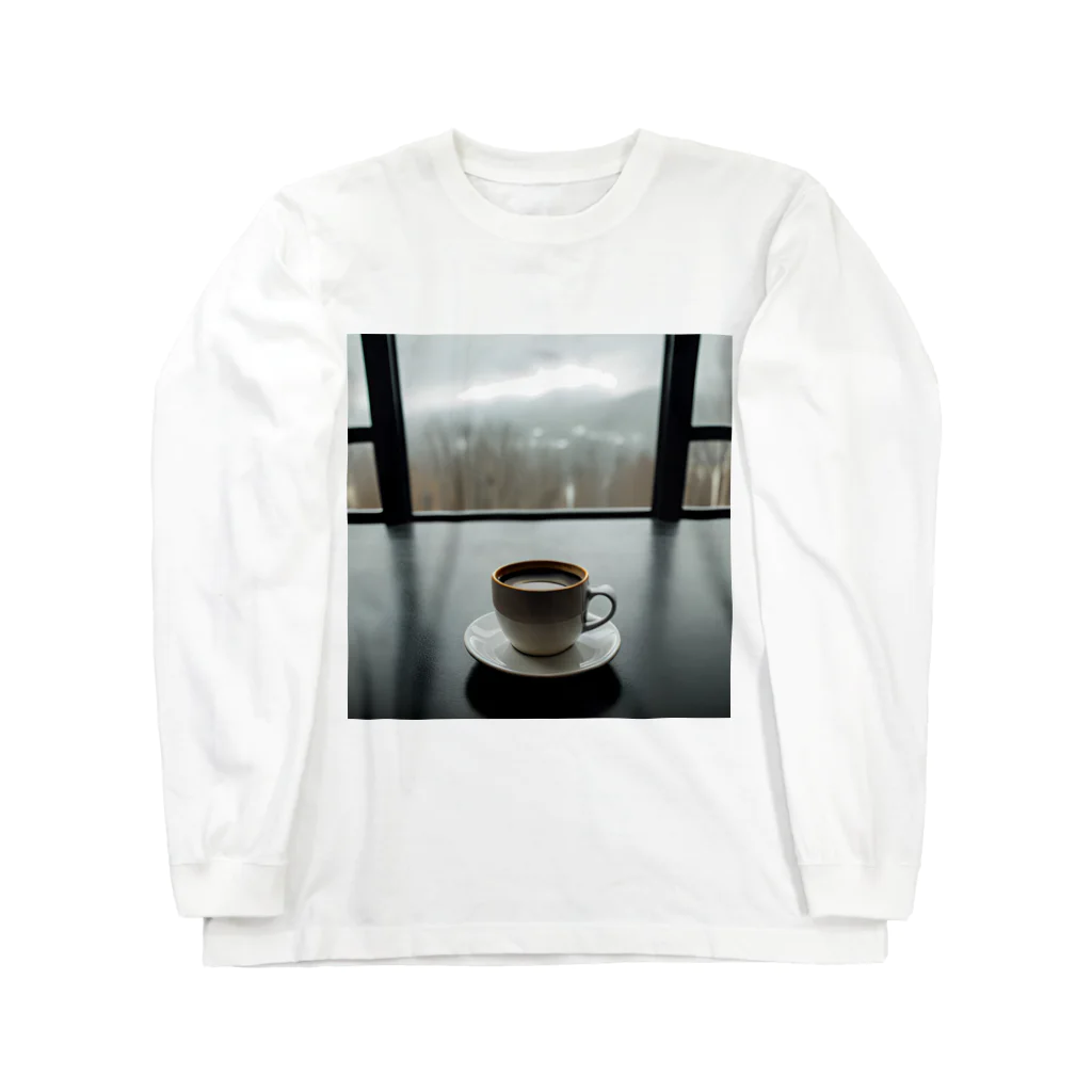 ミウ&ゆうの部屋のcoffee Time ロングスリーブTシャツ