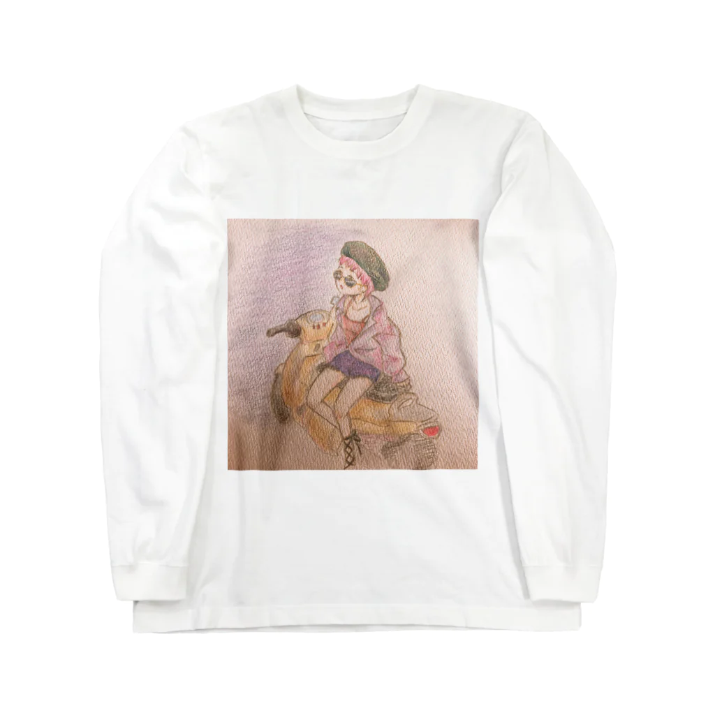 sasami.<ささみ>のディスイズ♡マイバイク Long Sleeve T-Shirt