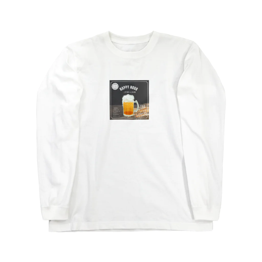 KSK SHOPのBEER-ビール Long Sleeve T-Shirt