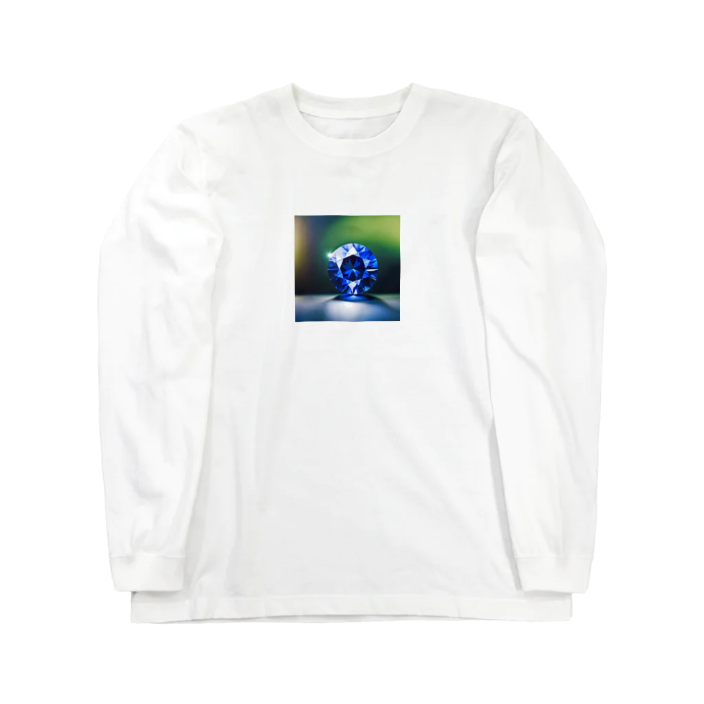 miki_6969のサファイヤの輝き Long Sleeve T-Shirt