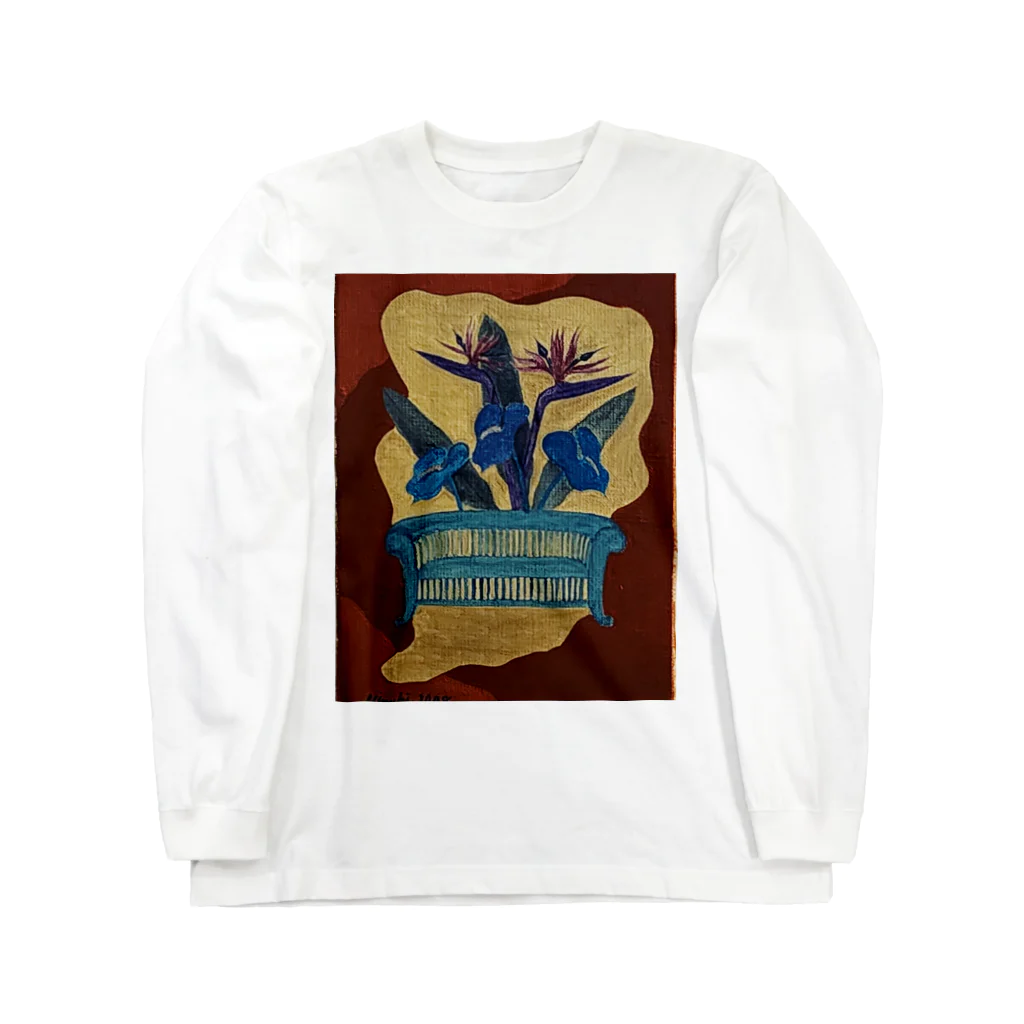 legendmizukiのオータムアンスリウム Long Sleeve T-Shirt