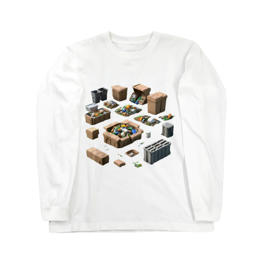 CHOCOLATEAの自然との共存 Long Sleeve T-Shirt