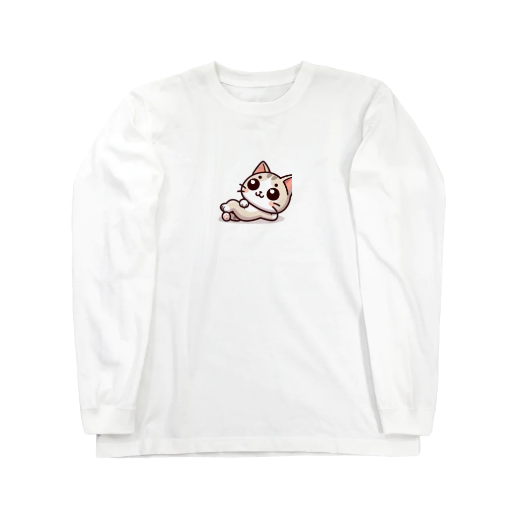 active-msk2のゆるキャット Long Sleeve T-Shirt