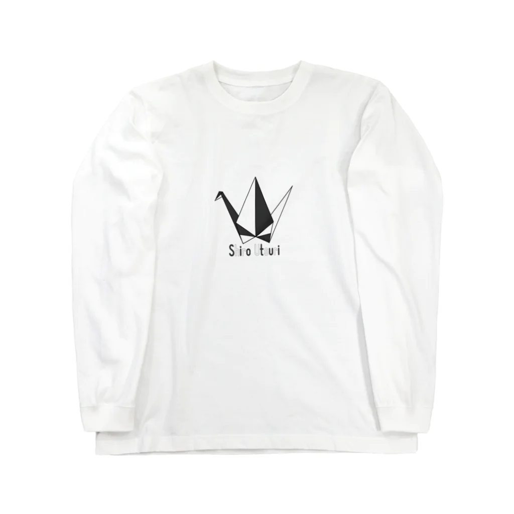 Little_millの錦鶴　白写り Long Sleeve T-Shirt