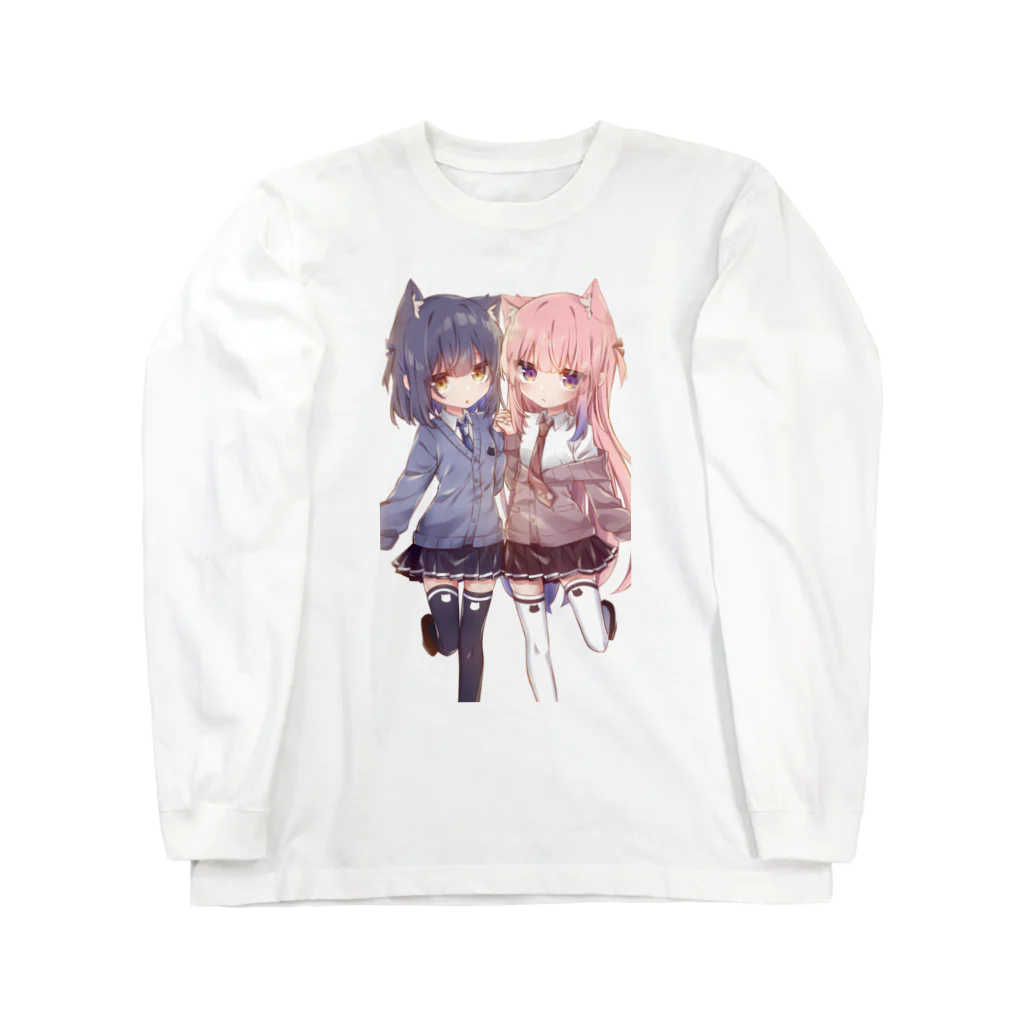 𝗋𝖾𝗇𝗋𝗂のえゆゆえ ロングスリーブTシャツ