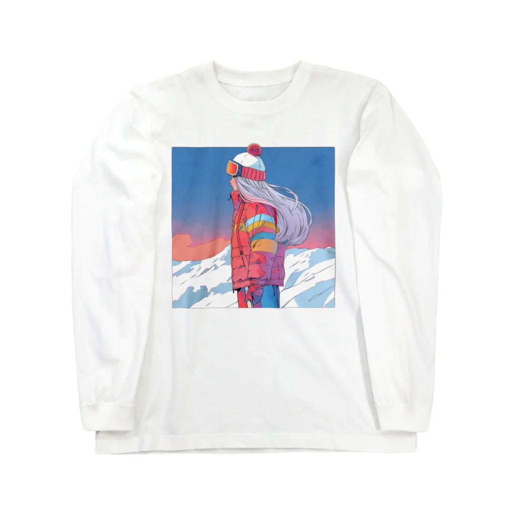 nijitotoの雪 Long Sleeve T-Shirt