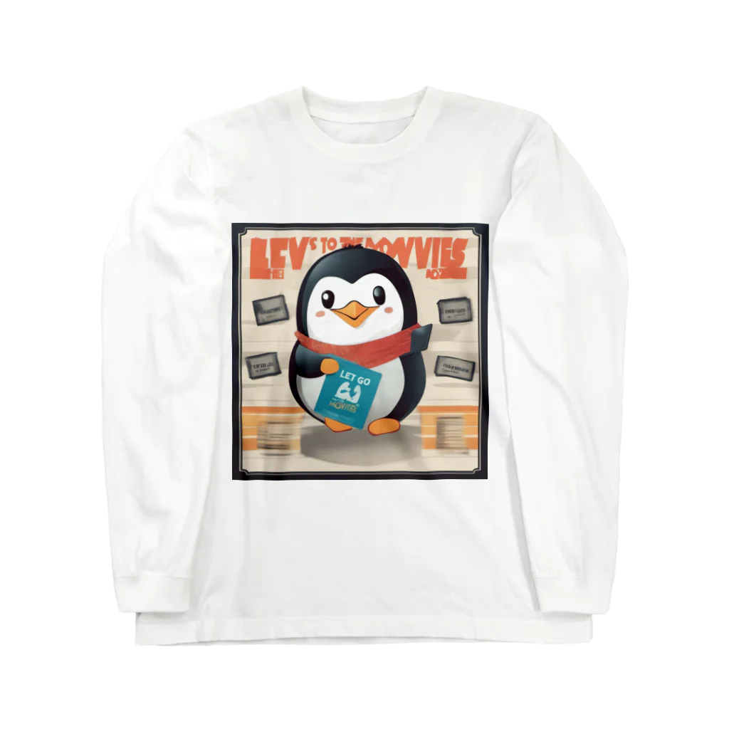 MistyStarkのペンギンレッツムービー ロングスリーブTシャツ