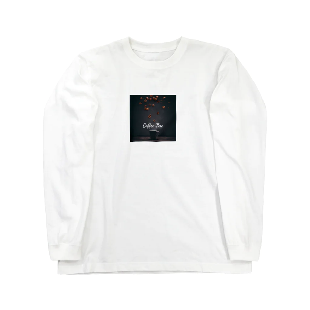 amazing999のコーヒーマニアくん Long Sleeve T-Shirt