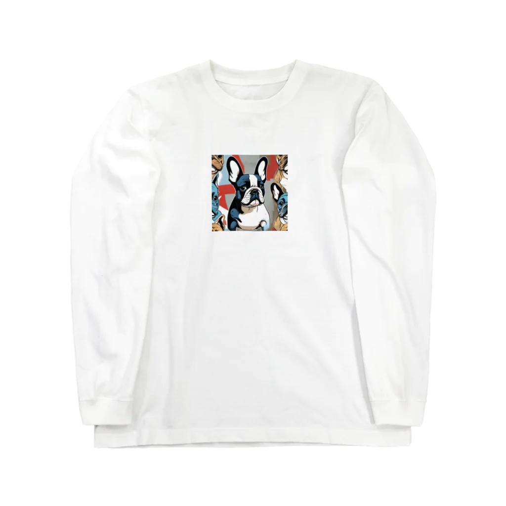 Artistic Allure EmporiumのCool French Bulldogs Long Sleeve T-Shirt