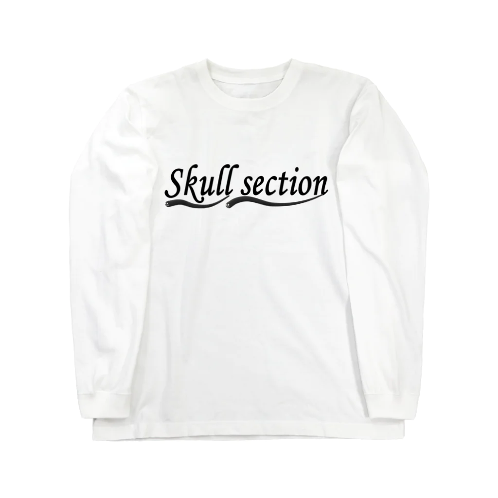 Skull sectionのSkull sectionのロゴ ロングスリーブTシャツ