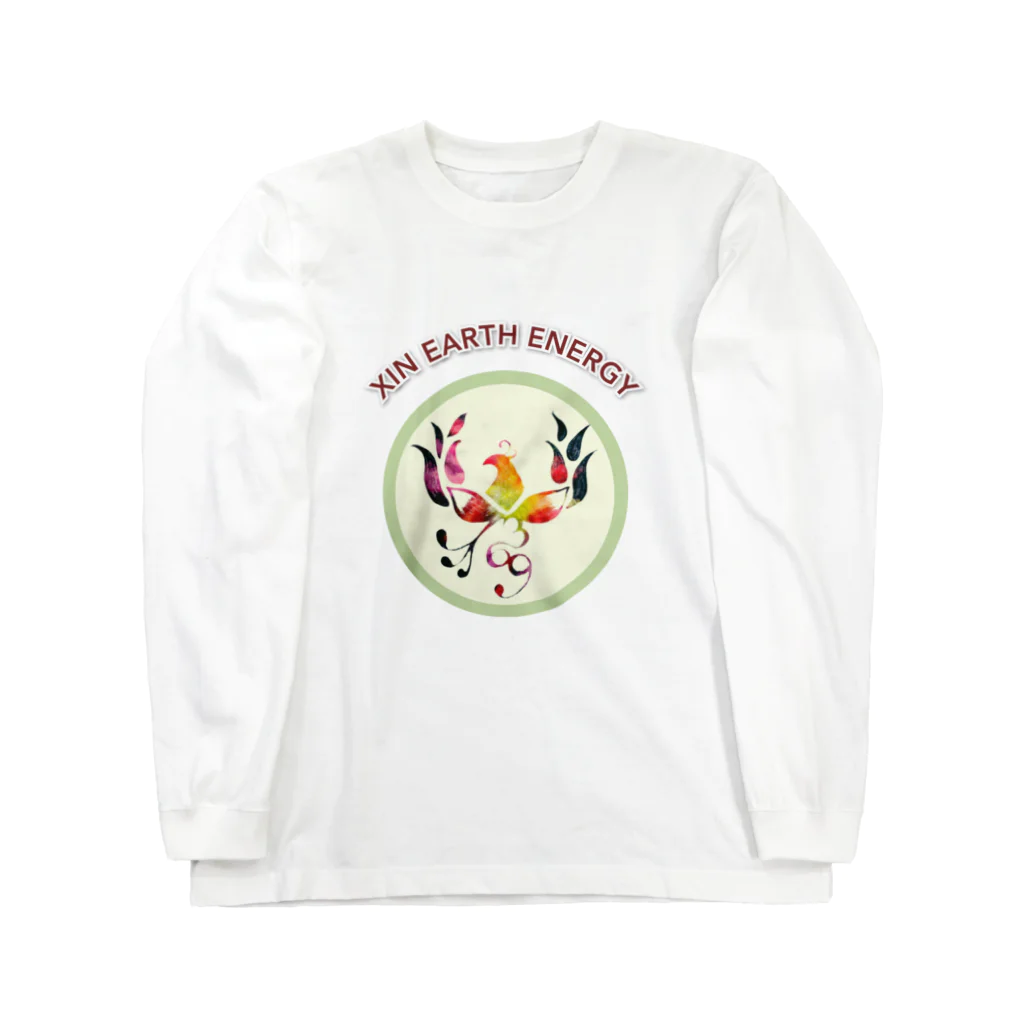 XIN地球369ショップのXIN地球369鳳凰(グリーン系) Long Sleeve T-Shirt