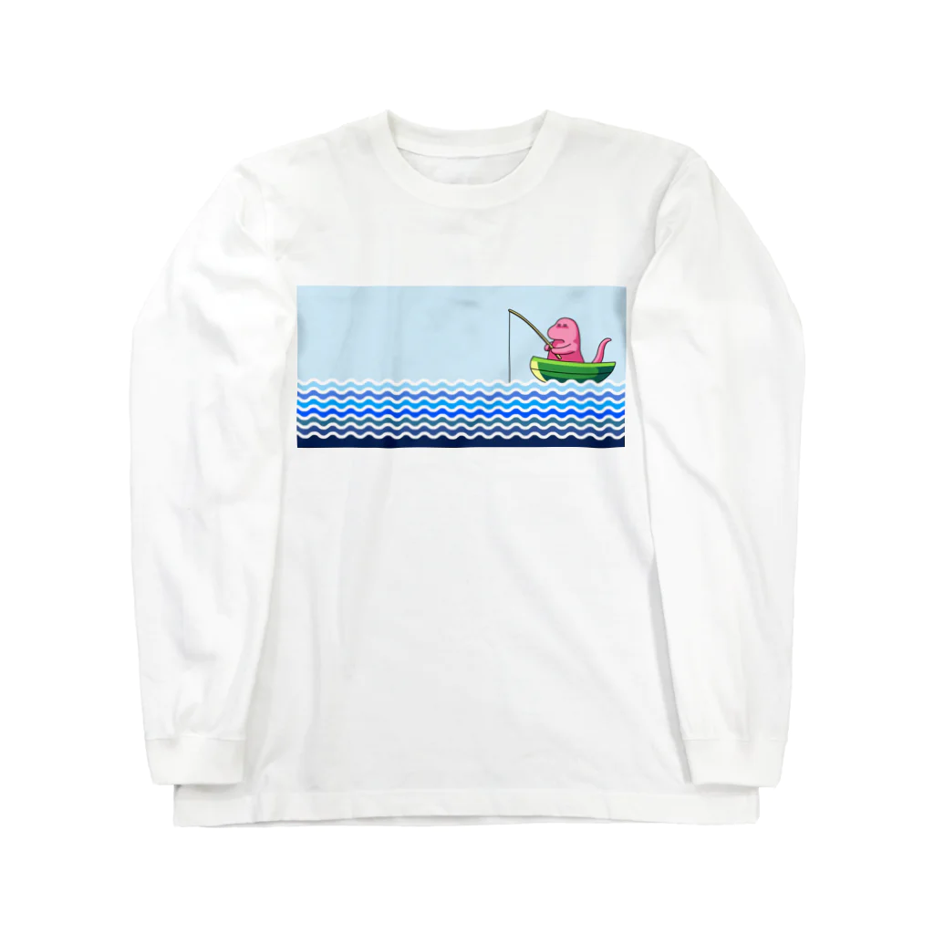 kiwi-kiwiのモモイロドラゴン10A Long Sleeve T-Shirt