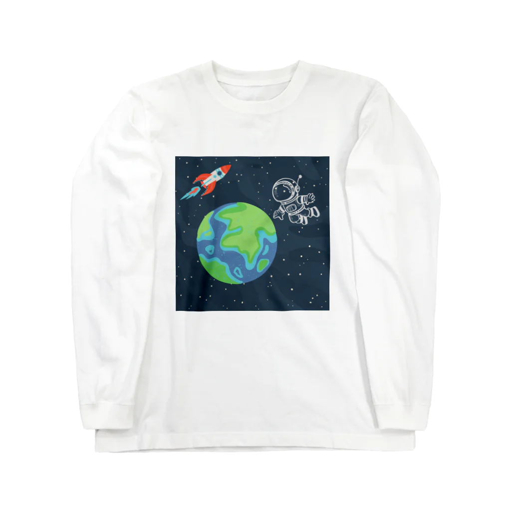 あいいろのキュートな宇宙飛行士 Long Sleeve T-Shirt