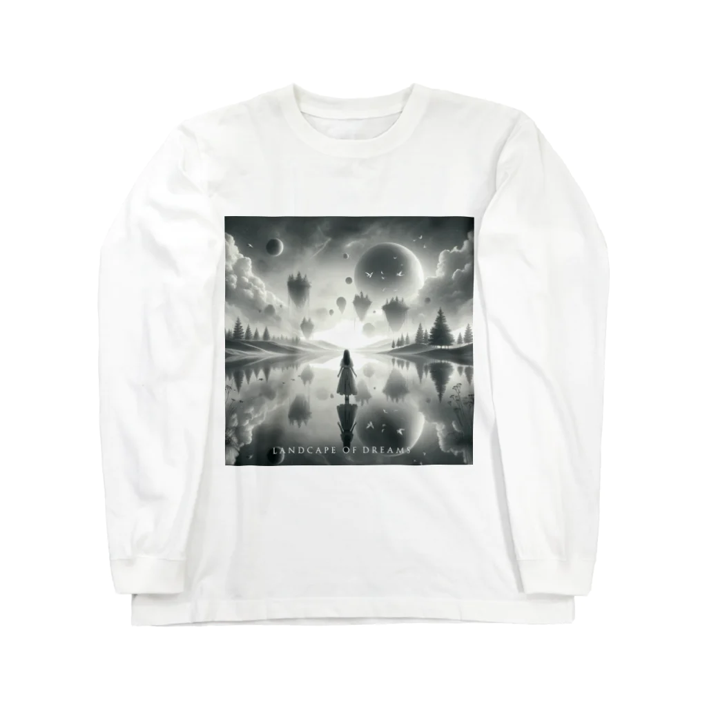 センターフィールドの夢の風景 Long Sleeve T-Shirt