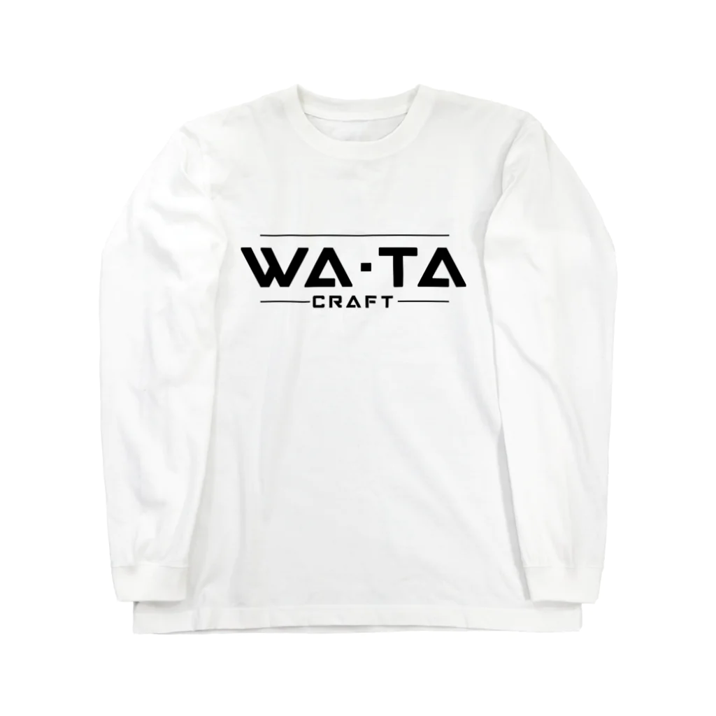 WA-TA craftのWA-TA craft オリジナルロゴ２ Long Sleeve T-Shirt