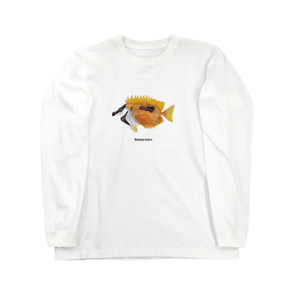 SHANO'S AQUARIUM SHOPのヒフキアイゴ ロングスリーブTシャツ