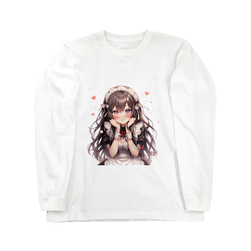 StellaのAIメイドカフェ　ジュンちゃん Long Sleeve T-Shirt