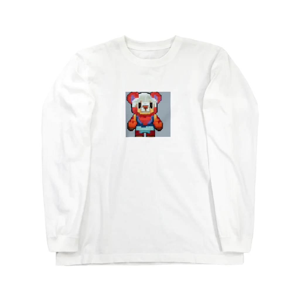 koba777のドット絵ワンゲニベスト Long Sleeve T-Shirt