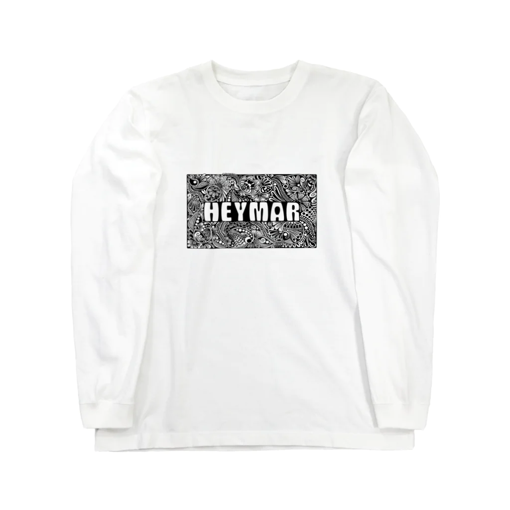 heymar の HEYMARロゴ　黒 Long Sleeve T-Shirt