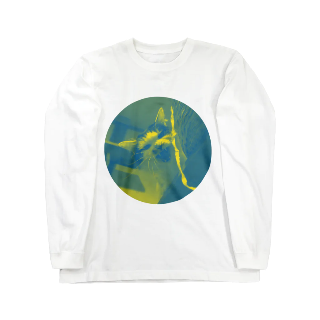 jenjenの強面のねこ　チビゴン　その2 Long Sleeve T-Shirt