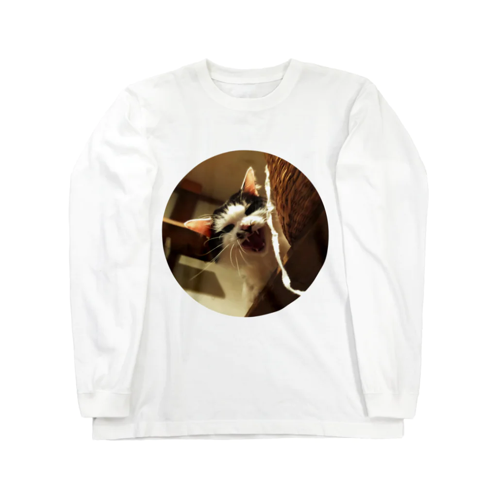 jenjenの強面のねこ　チビゴン　その1 Long Sleeve T-Shirt